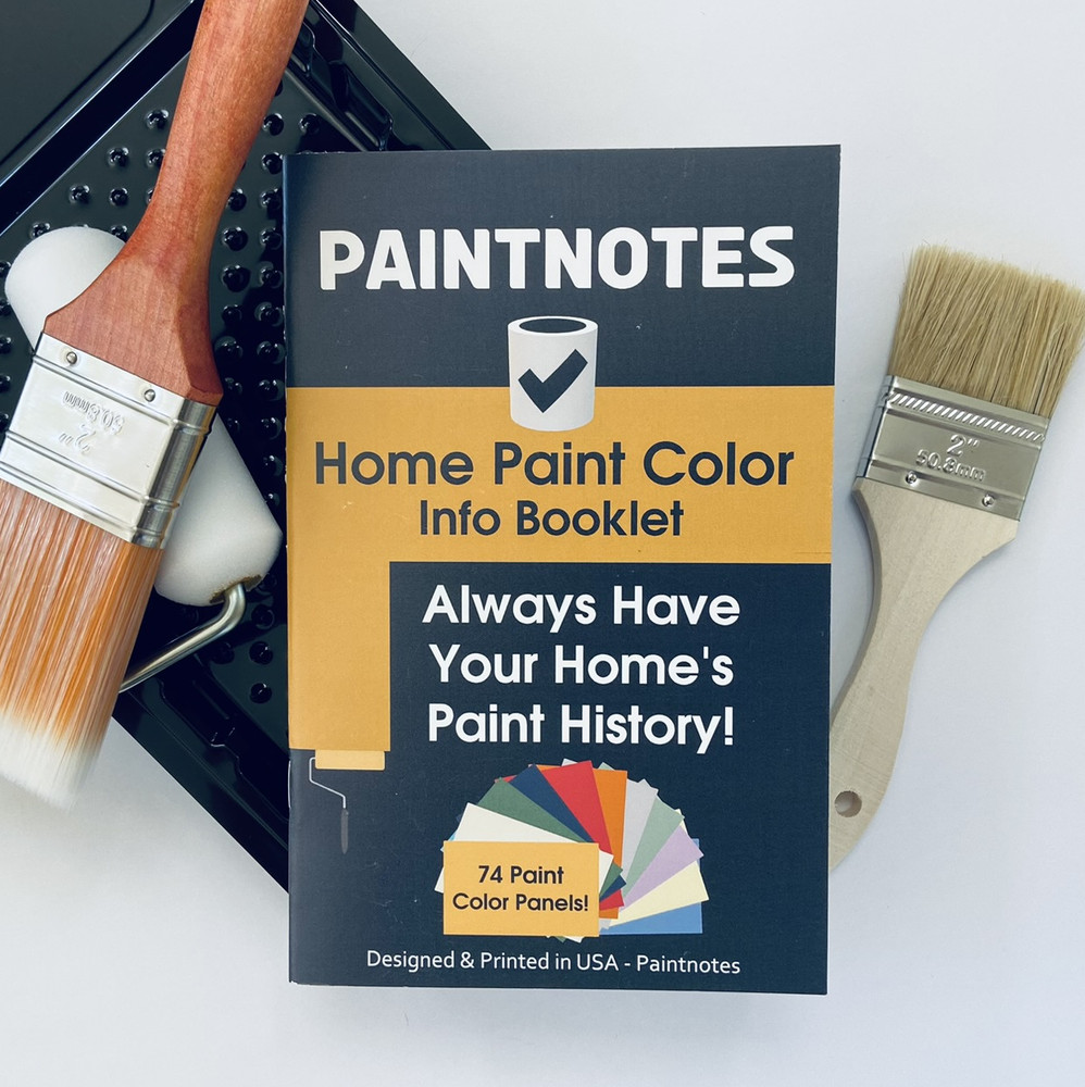 Paint Color Tracker Organizer PaintNotes Home Paint Color Information