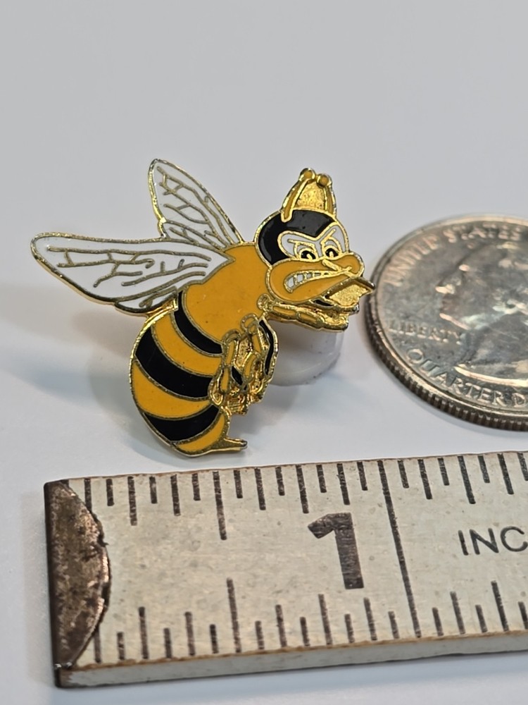 Angry Bee Lapel Pin