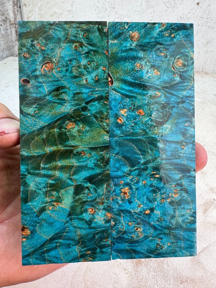 Stabilized Maple Burl Scales | SMB 1065