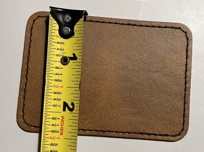 Colt Defence Iron on Leather Patch 3.5” X 2.5” Custom