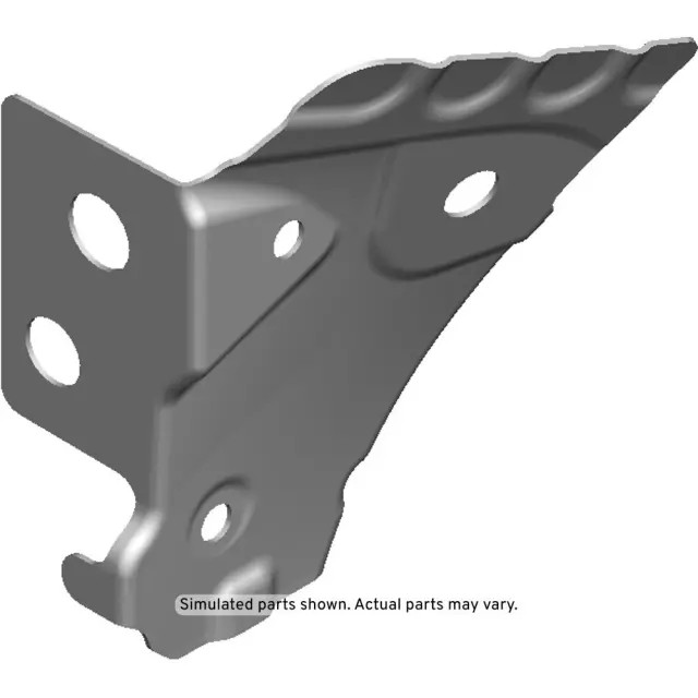 Genuine Passenger Side Front Compartment Front Side Rail Reinforcement 23491822