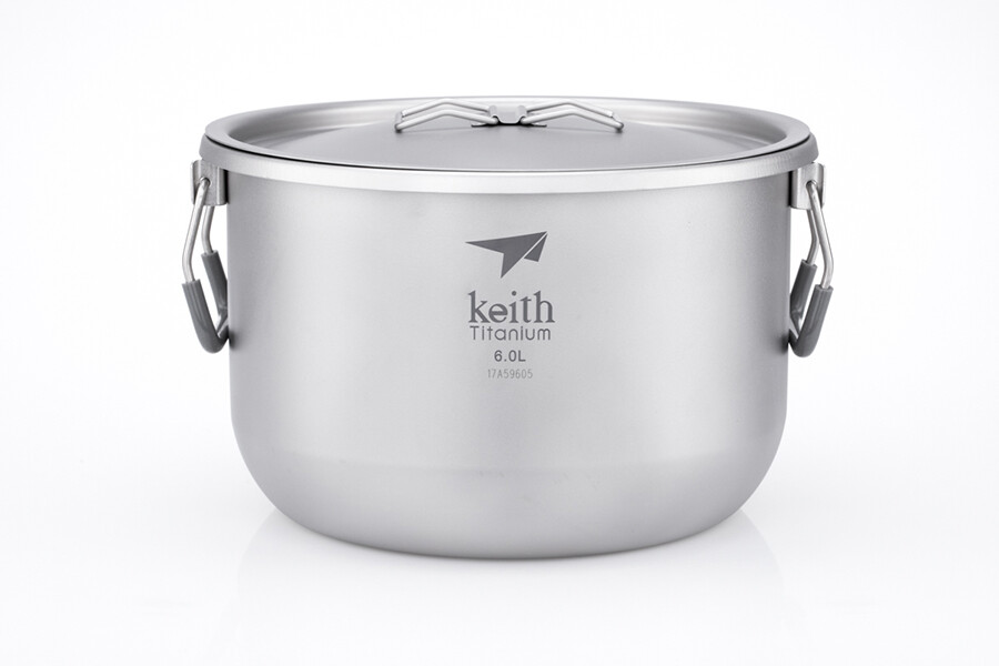 Keith Titanium Ti8301 Pot - 6.0 L