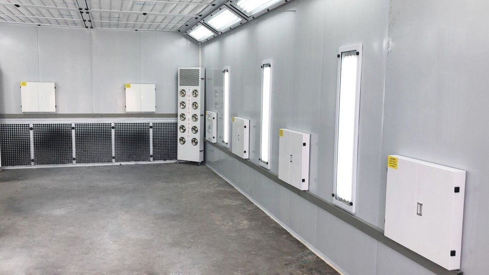 Paint Booth/ Mixing Room/ Frame Machine