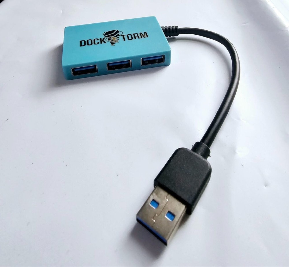 DOCK-TORM USB 4-Port Extender Dock Hub