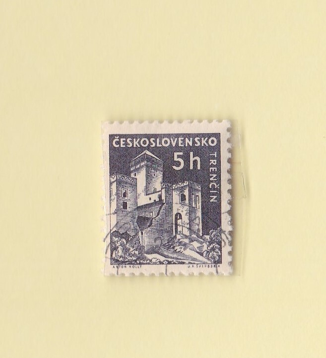 Czcechoslovakia Stamp Ceskoslovensko Trencin 5h