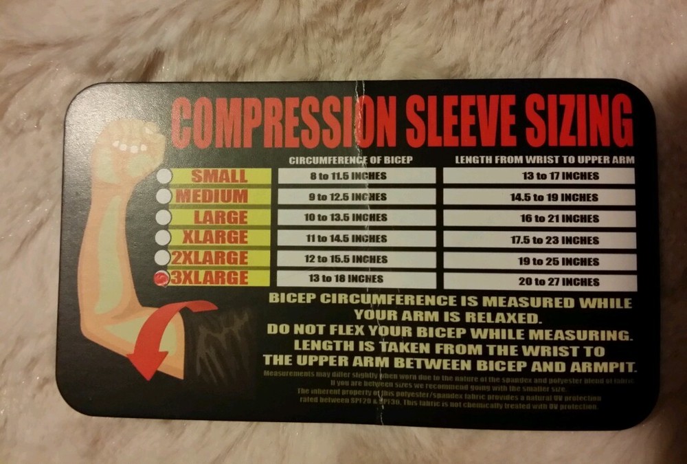 2 compression sleeve, blue grunge