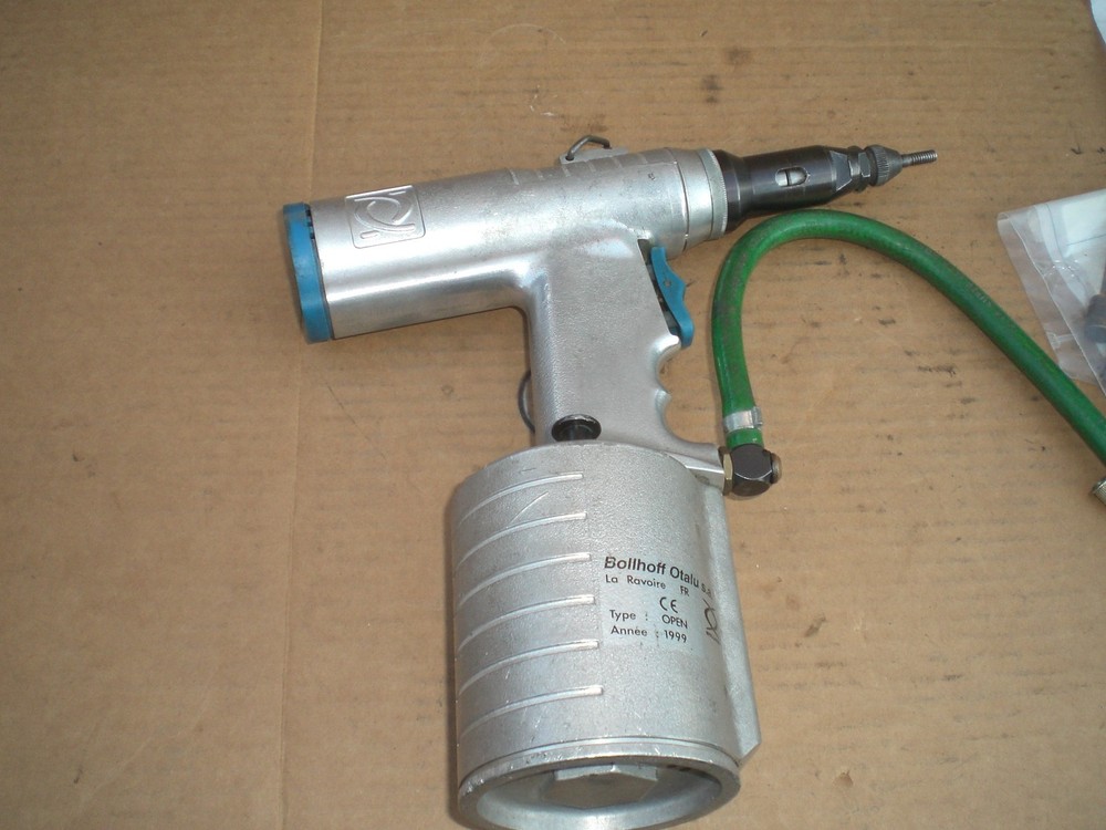 Bollhoff Pneumatic Rivnut Gun with extras