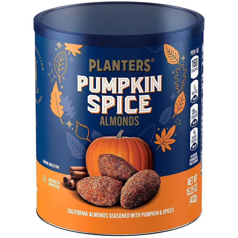 Fall Edition Pumpkin Spice Almonds, Pumpkin Spice Snacks, Cooking & Baking Nuts