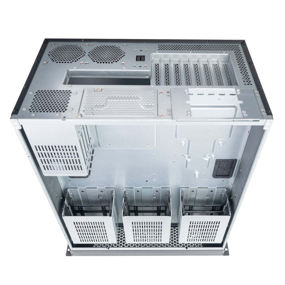 SilverStone RM600 6U Rackmount Chassis featuring Dual PSU Compatibility