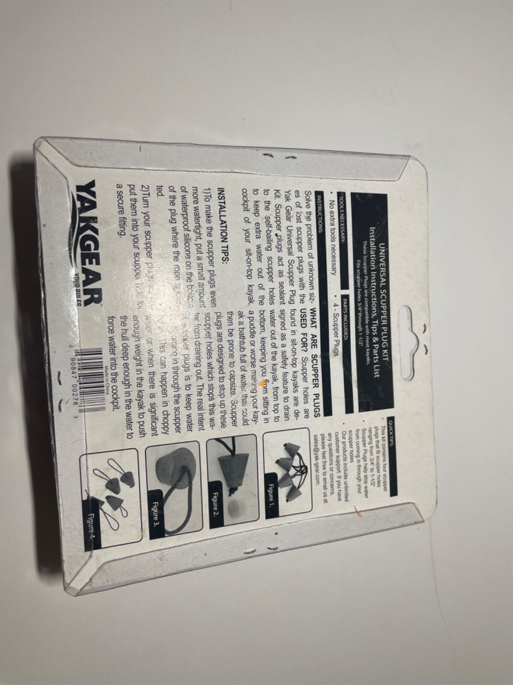 YakGear Universal Scupper Plug Kit