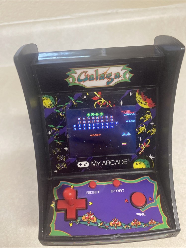 My Arcade Galaga Micro Player Handheld Retro Arcade Video Game