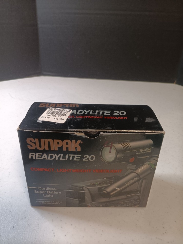 Sunpak Readylite 20 Compact, Lightweight Video Light Camcorder Video Light