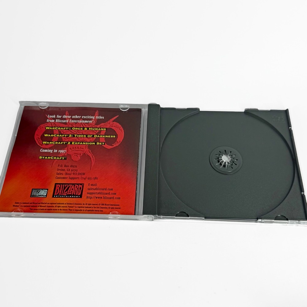 Diablo PC CD-ROM CASE ONLY 1998 Blizzard