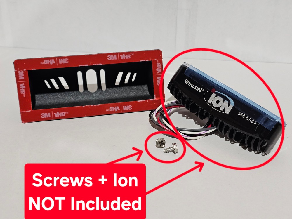 Whelen Ion Flat Window Shroud Mount