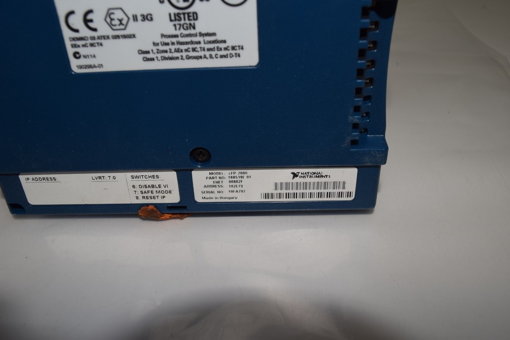 ^^ NATIONAL INSTRUMENTS CFP-2000 COMPACT FIELDPOINT (SMS68)