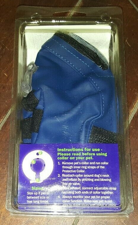 Protective Collar: Inflatable X-Small (Up to 6") Washable! Bite Resistant!