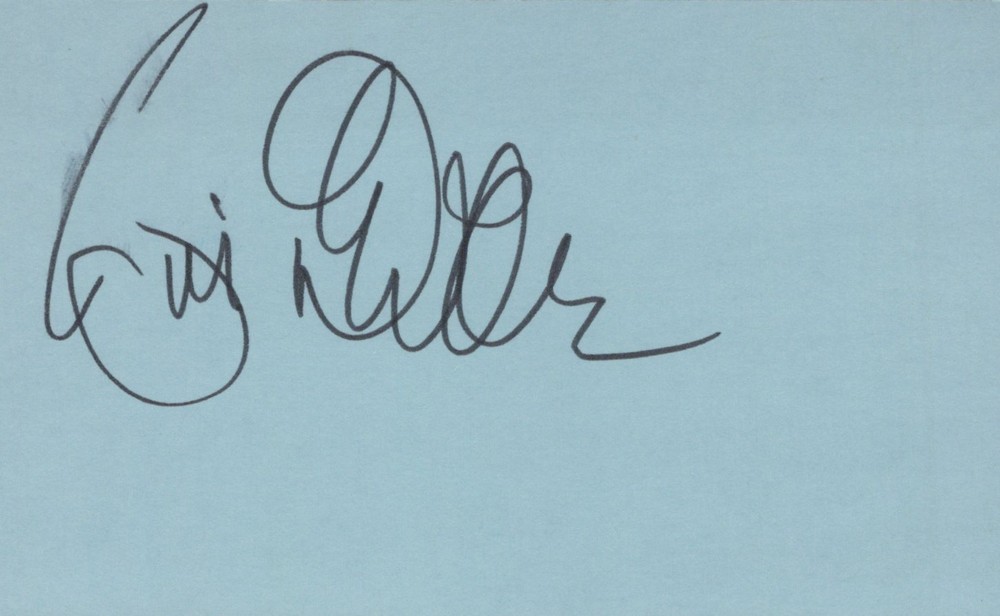 William Devane signed 3x5 card Vintage
