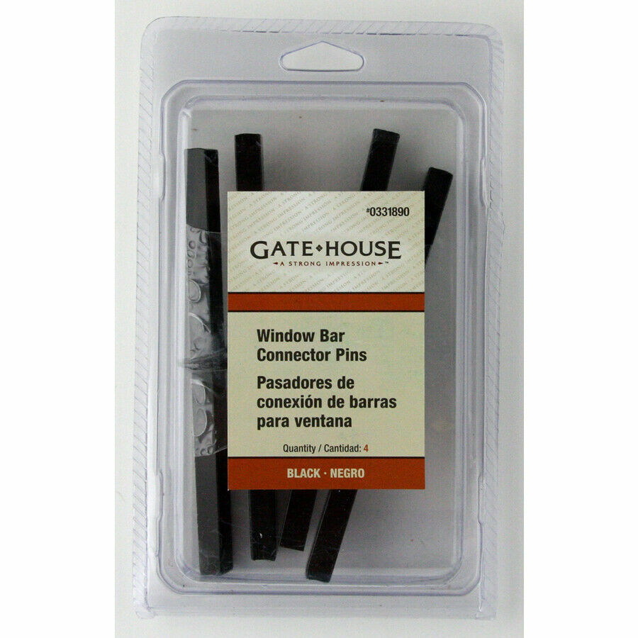 Gate House Window Bar Connector Pins 4-Pack 0331890 Window Security