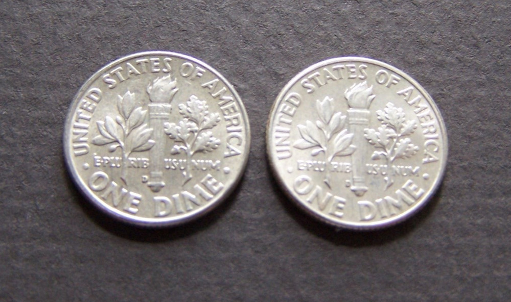 1962-D & 1963-D Roosevelt Dimes #9