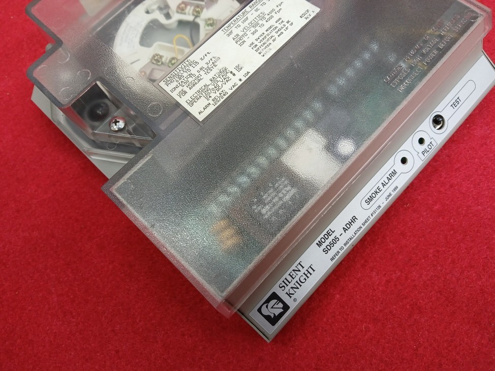 SILENT KNIGHT SD505-ADHR Duct Detector