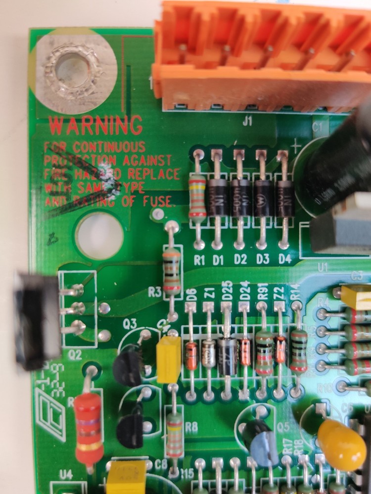 Sciex API 3000 LC/MS Temperature Controller PCB 015139A Tested