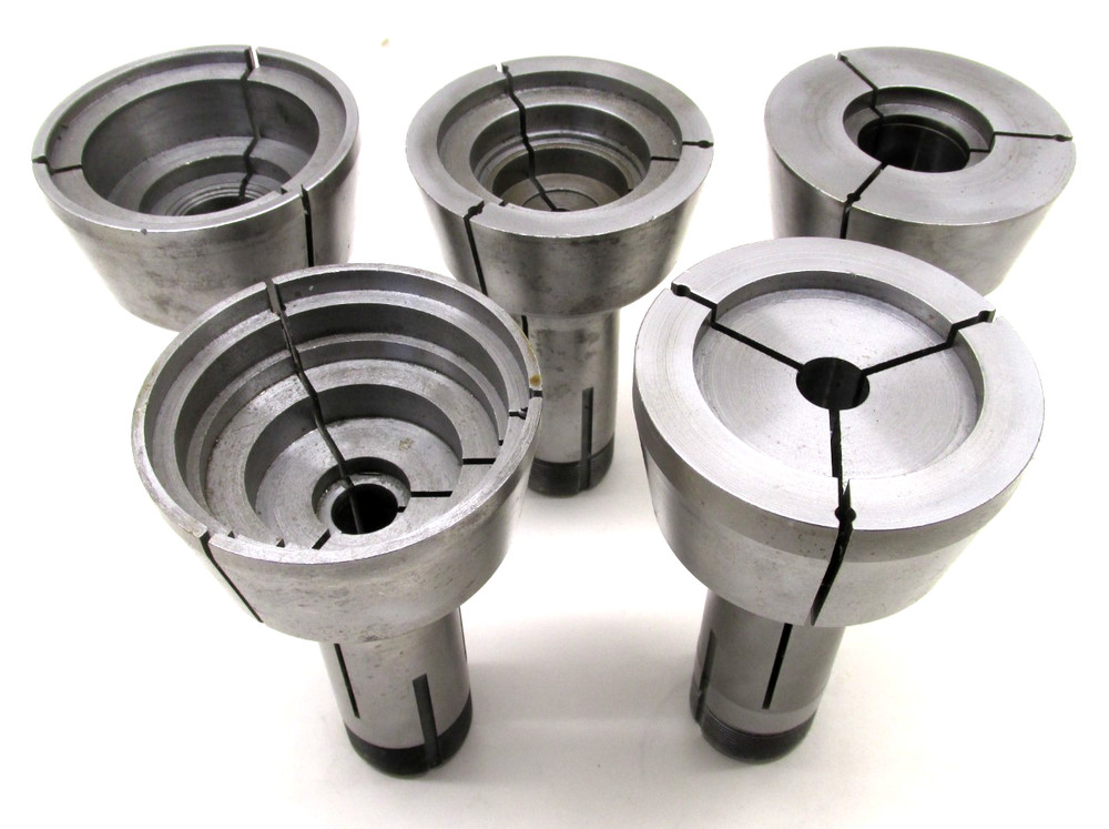 5 HARDINGE 2" EXTRA-DEPTH EMERGENCY 5C STEP COLLETS