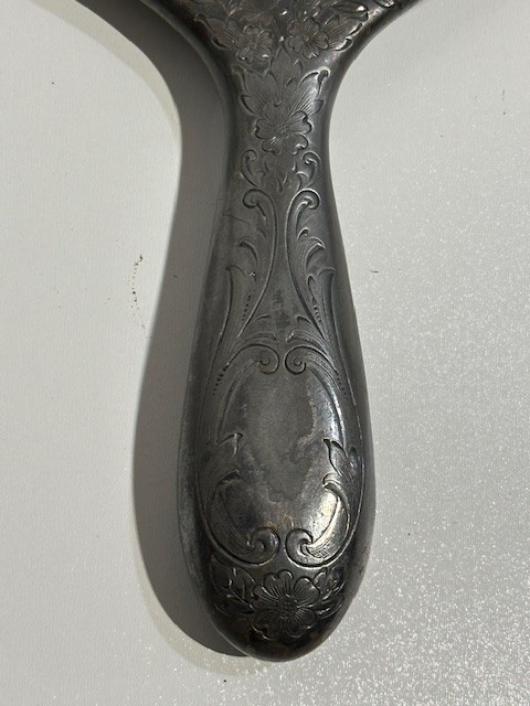 Antique Hand Mirror SL13