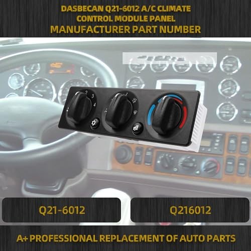 Q21-6012 Trucks AC Heater Climate Control Panel Compatible with 2008-2015