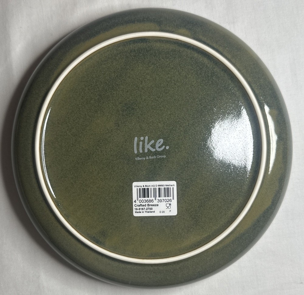 Villeroy & Boch Crafted Breeze 8-1/2” Dinner Plate