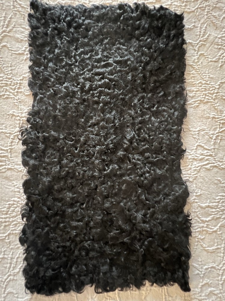 Karakul Black fur