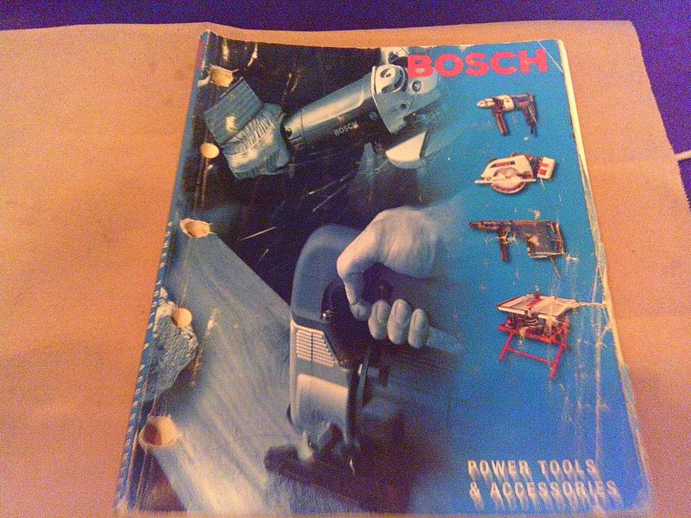 Bosch Power Tool Catalog From 2000