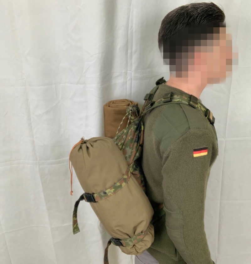 Modernized Soviet Bag/Veshmeshok/Backpack/Haversack/Ripstop/Waterproof/Flecktarn