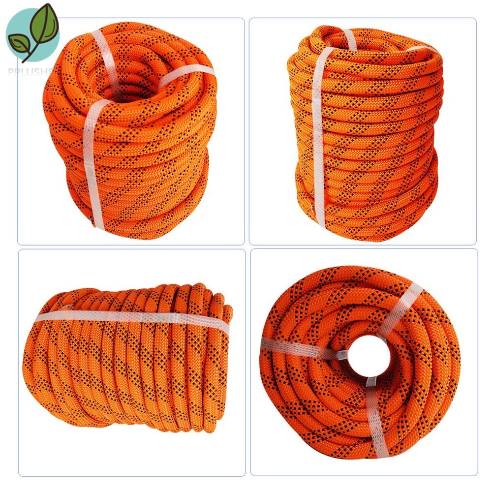 Double Braid Polyester Rope Arborist Bull Tree Rigging Work Utility 1/2''×100'