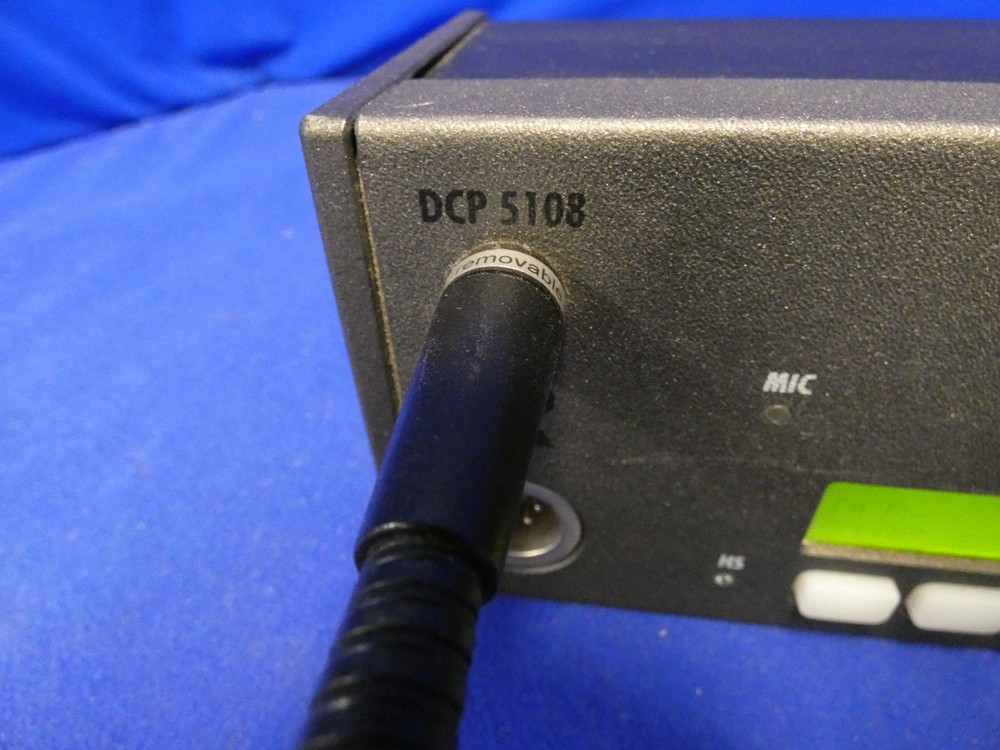 Riedel DCP-5108 Intercom Panel w/Microphone, Power Cord