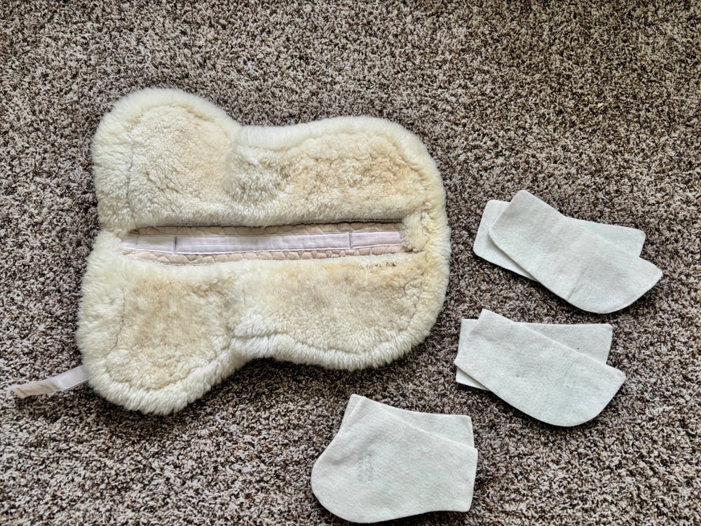 Mattes half pad with shims