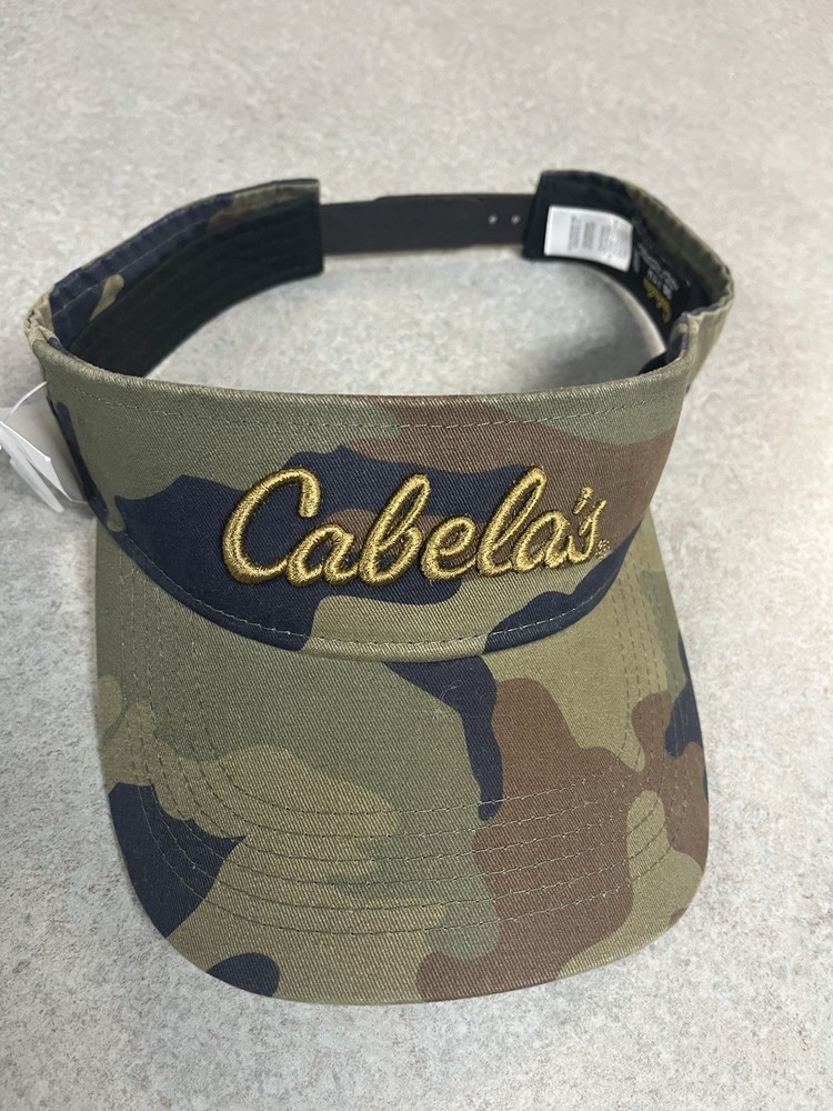 Cabela's Camouflage StrapbackAdjustable visor BNWT