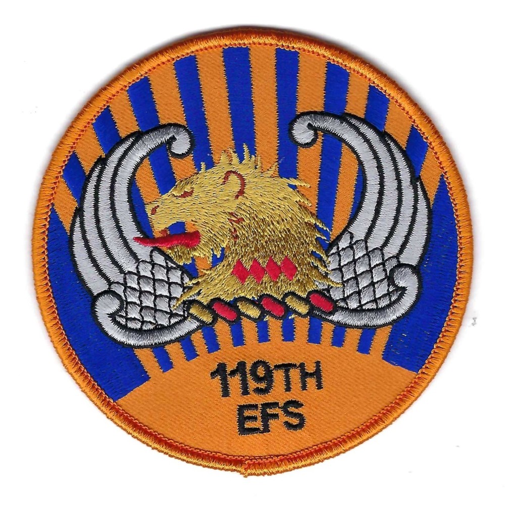 119th EXPEDITIONARY FIGHTER SQUADRON (LATEST VERSION) patch