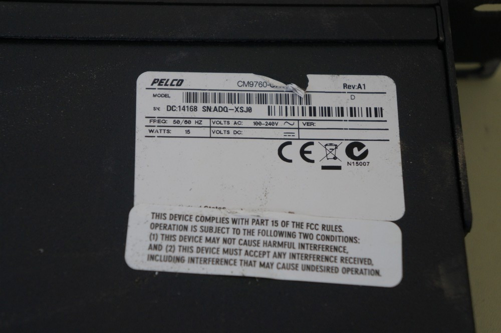 Pelco System 9760 CM9760-CXTA Coaxitron Translator