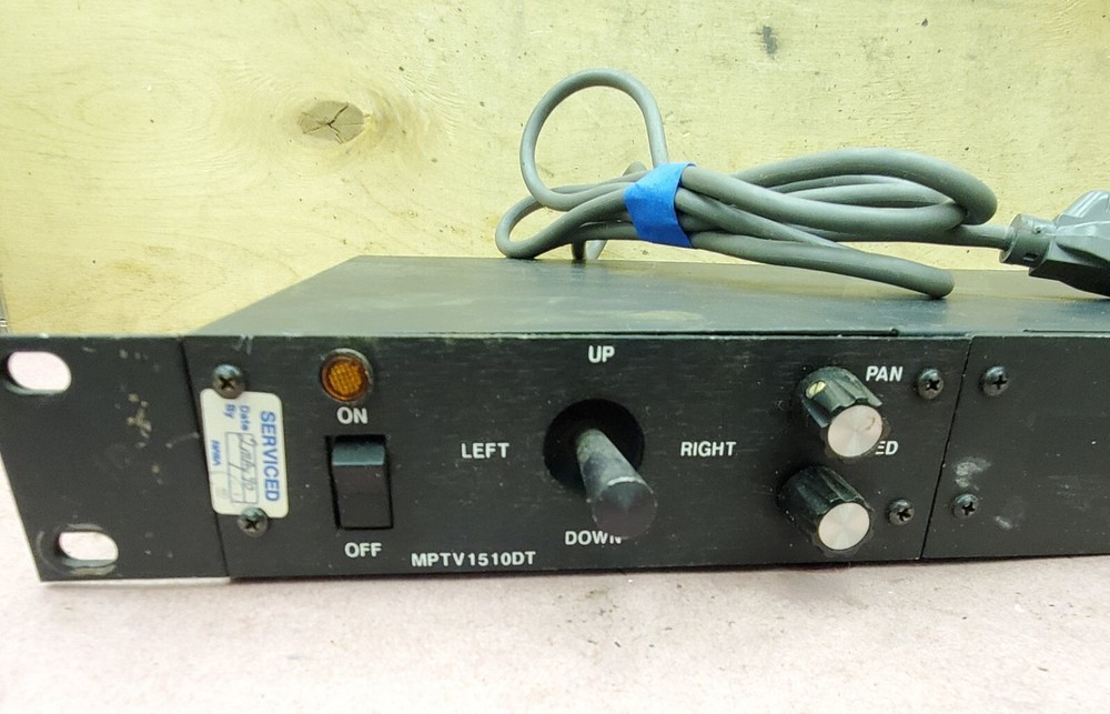 Pelco MPTV1510DT Joystick Control & MLZ6DT Rack Mount Camera Remote Control Unit