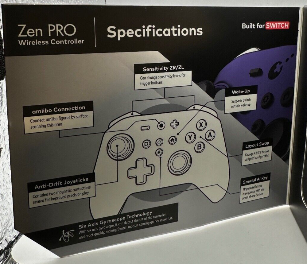 Zen Controller - Purple NSW [New ]