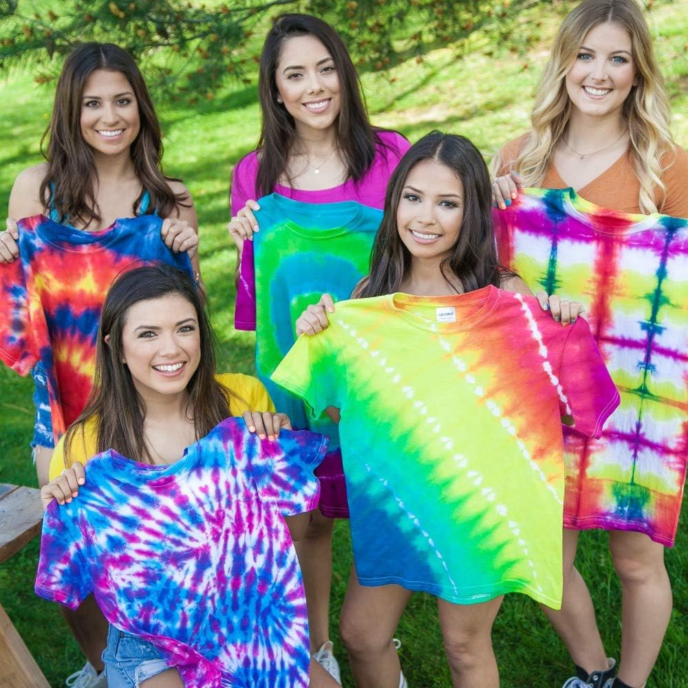 One-Step Tie-Dye Kit Refills, Rainbow Tie Dye, Multicolor, 30 Pack