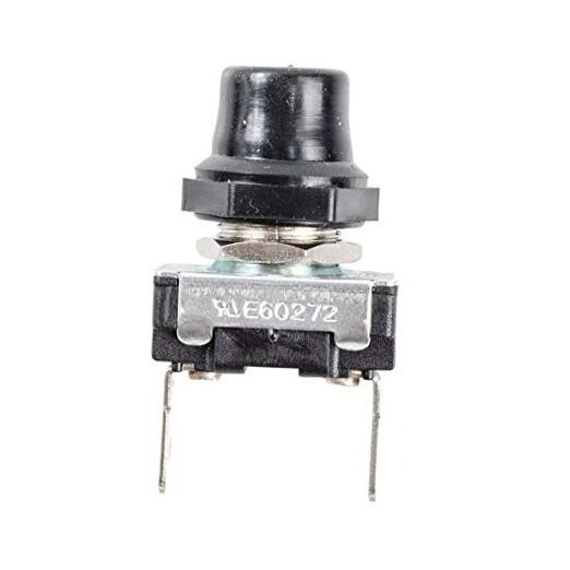 Universal Push Button Horn Switch, Black