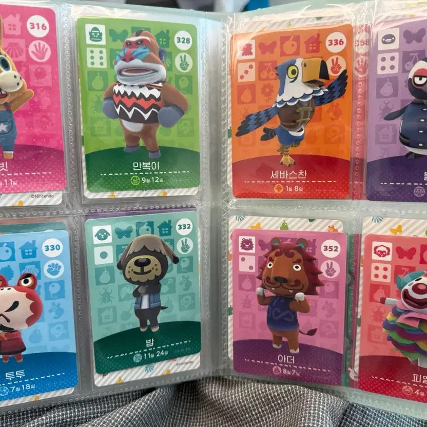 Nintendo Amiibo Card Set 1-5 Korean Version Bundle Official