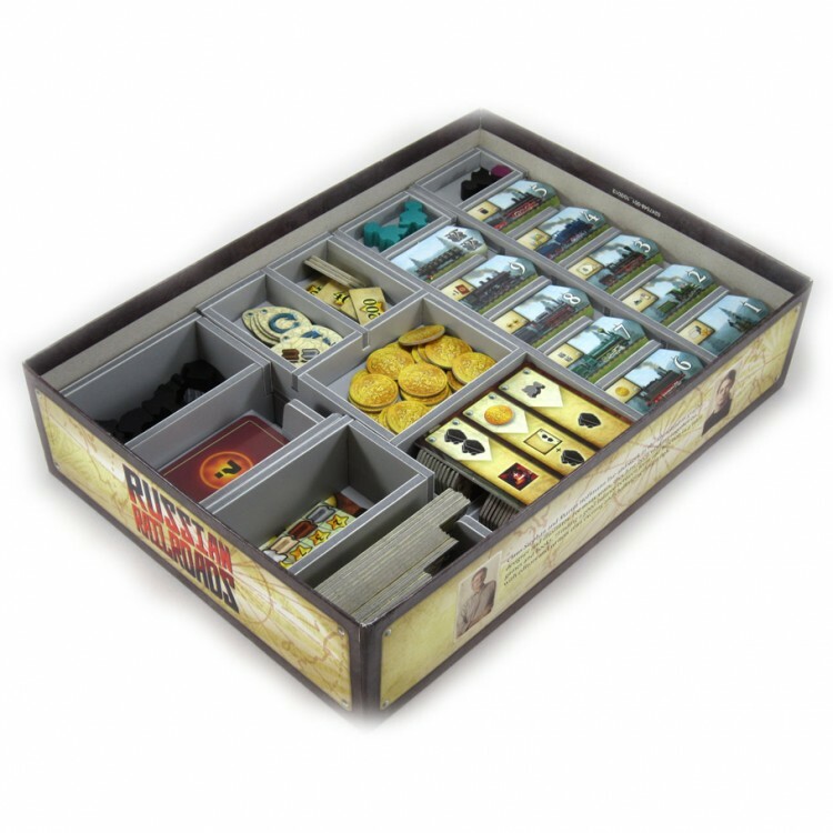 FDSRUS Folded Space Box Insert: Russian Railroads & German