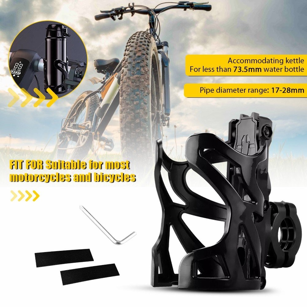 Adjustable Motorcycle Cup Holder Drink Water Bottle Handlebar Mount US EXR