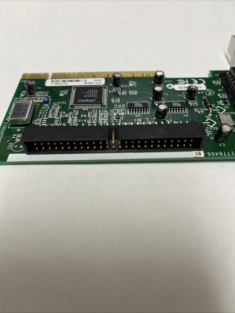 Adaptec PCI SCSI Controller Card AVA-2903B, Macintosh Compatible.