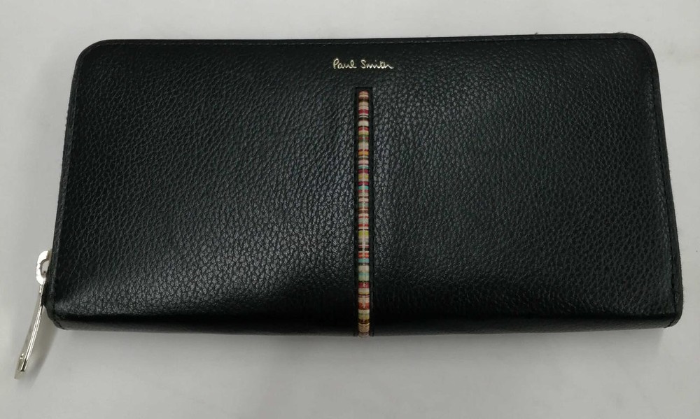 Paul Smith Black Long Wallet