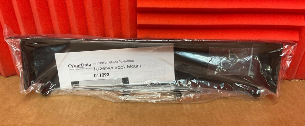 CyberData Server Rack Mount Kit 1U 011093A ✅❤️️✅❤️️ NEW OPEN BOX! ✅❤️️✅❤️️