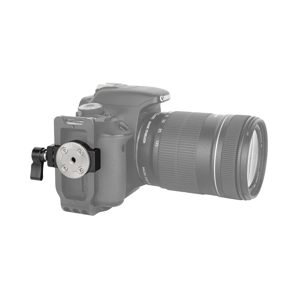 Arca-Type Quick Release Clamp w/M6 ARRI-Style Rosette fr Camera Rig/Handle/Plate