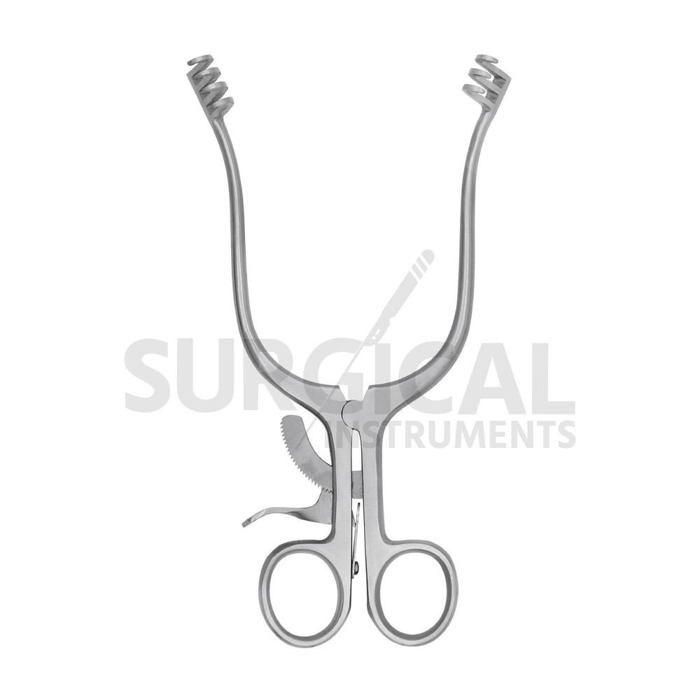 Weitlaner Retractor 5.5" BLUNT 3x4 Surgical Veterinary Instruments German Grade